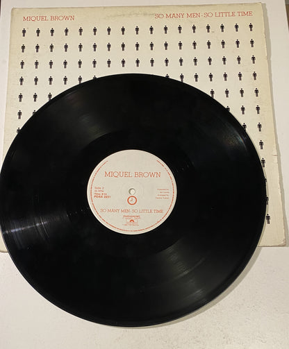 Miquel Brown - So Many Men, So Little Time (12" Single) 1983 Vinyl