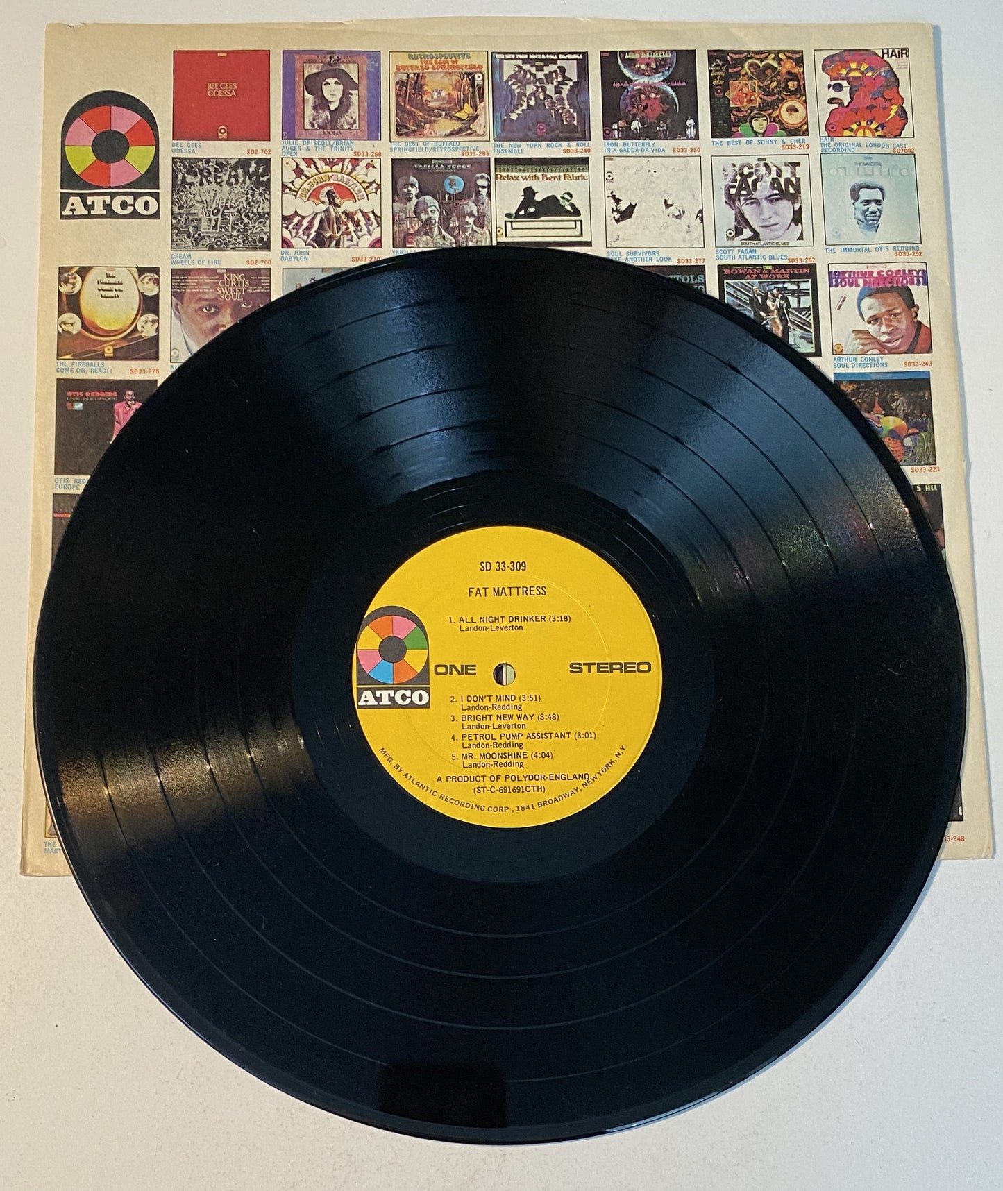 Fat Mattress - Fat Mattress 1969 Vinyl LP
