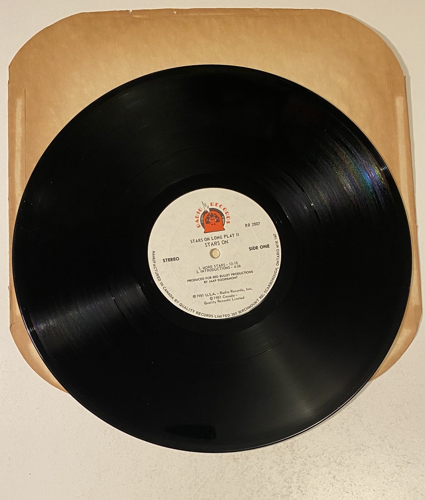 Stars on Long Play II 1981 Vinyl LP