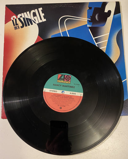 Nancy Martinez - For Tonight 12" Single 1986 Vinyl