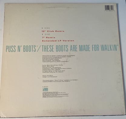 Kon Kan Puss N' Boots / These Boots Are Made For Walking (12" Single) Vinyl