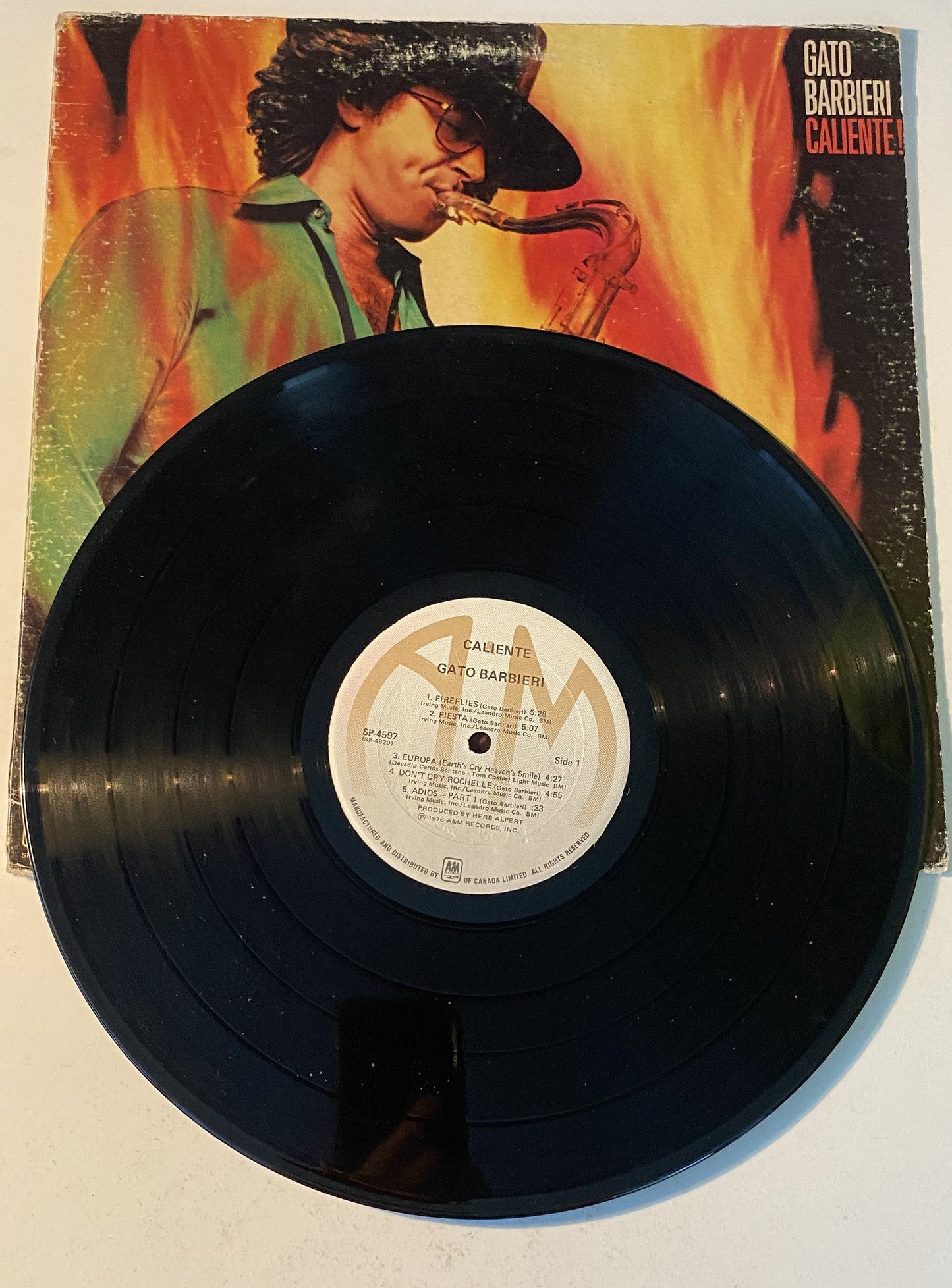 Gato Barbieri - Caliente 1976 Vinyl LP