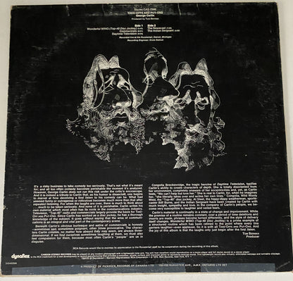 George Carlin Take-Offs & Put-Ons 1972 Vinyl