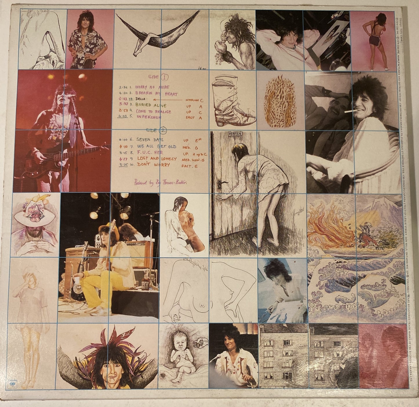 Ron Wood - Gimme Some Neck 1979 Vinyl LP