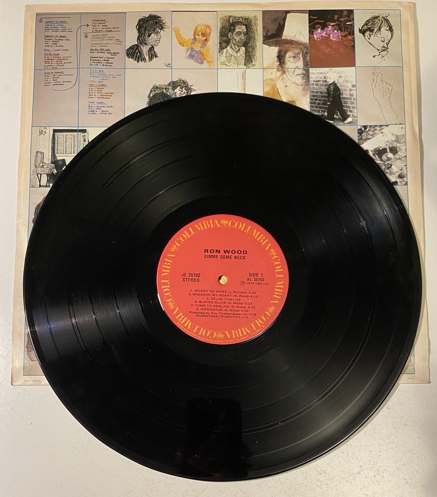 Ron Wood - Gimme Some Neck 1979 Vinyl LP
