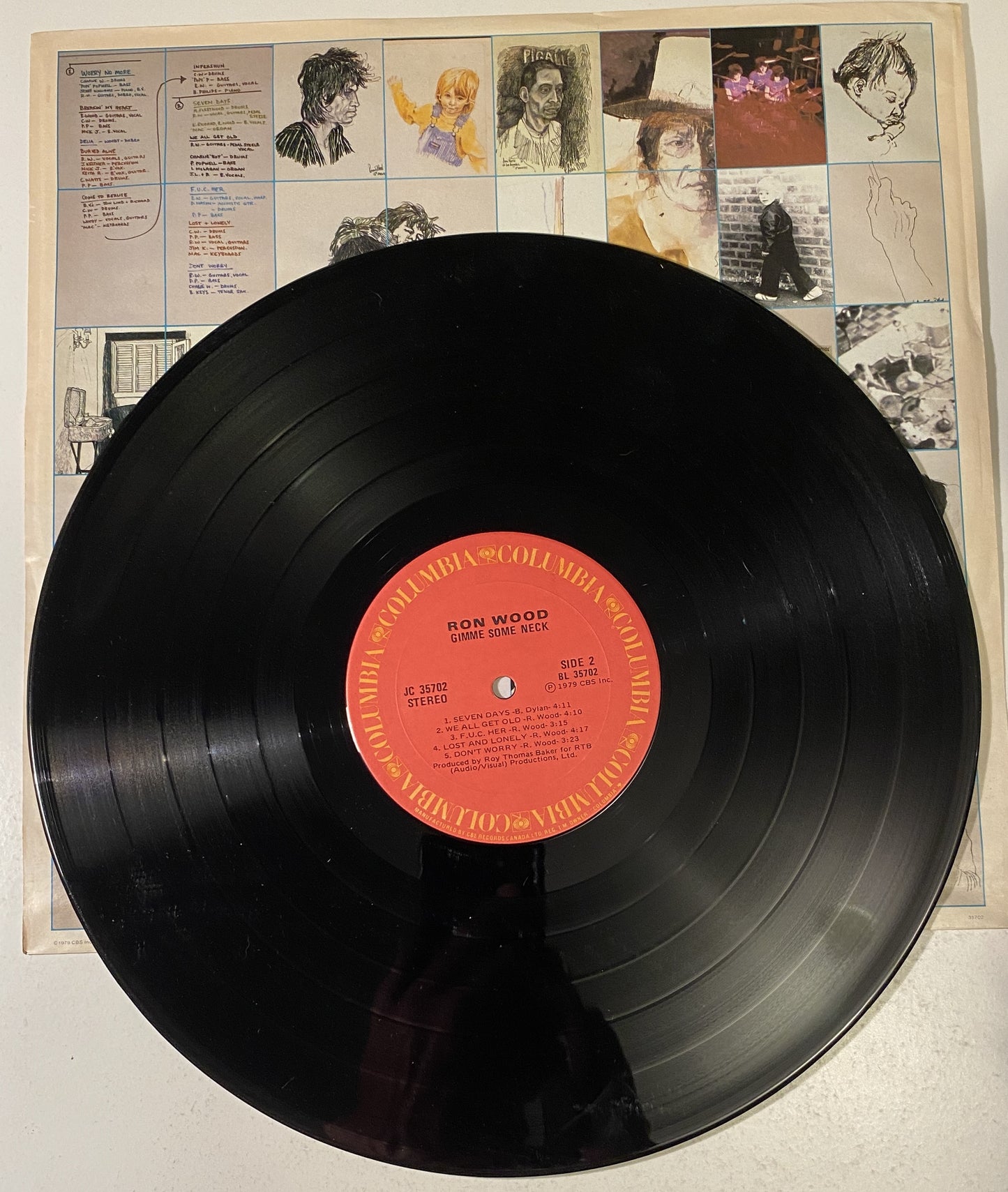 Ron Wood - Gimme Some Neck 1979 Vinyl LP