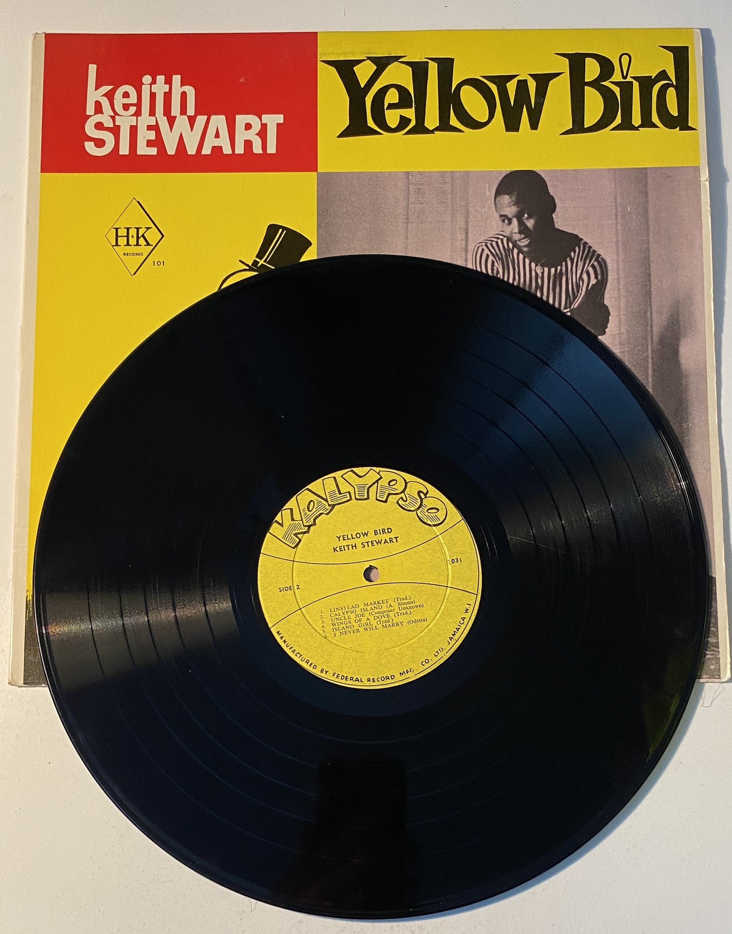 Keith Stewart - Yellow Bird 1963 Vinyl LP