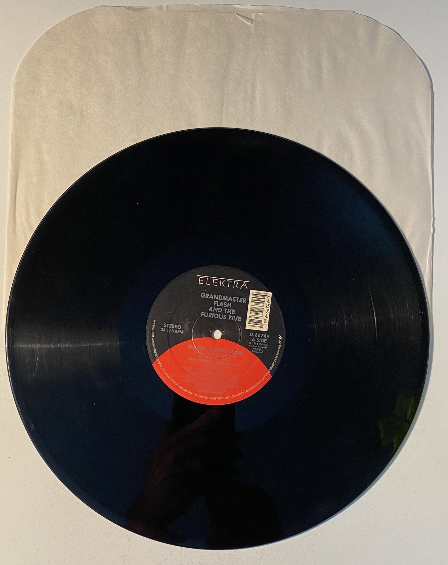 Grandmaster Flash And The Furious Five* – Magic Carpet Ride 1988