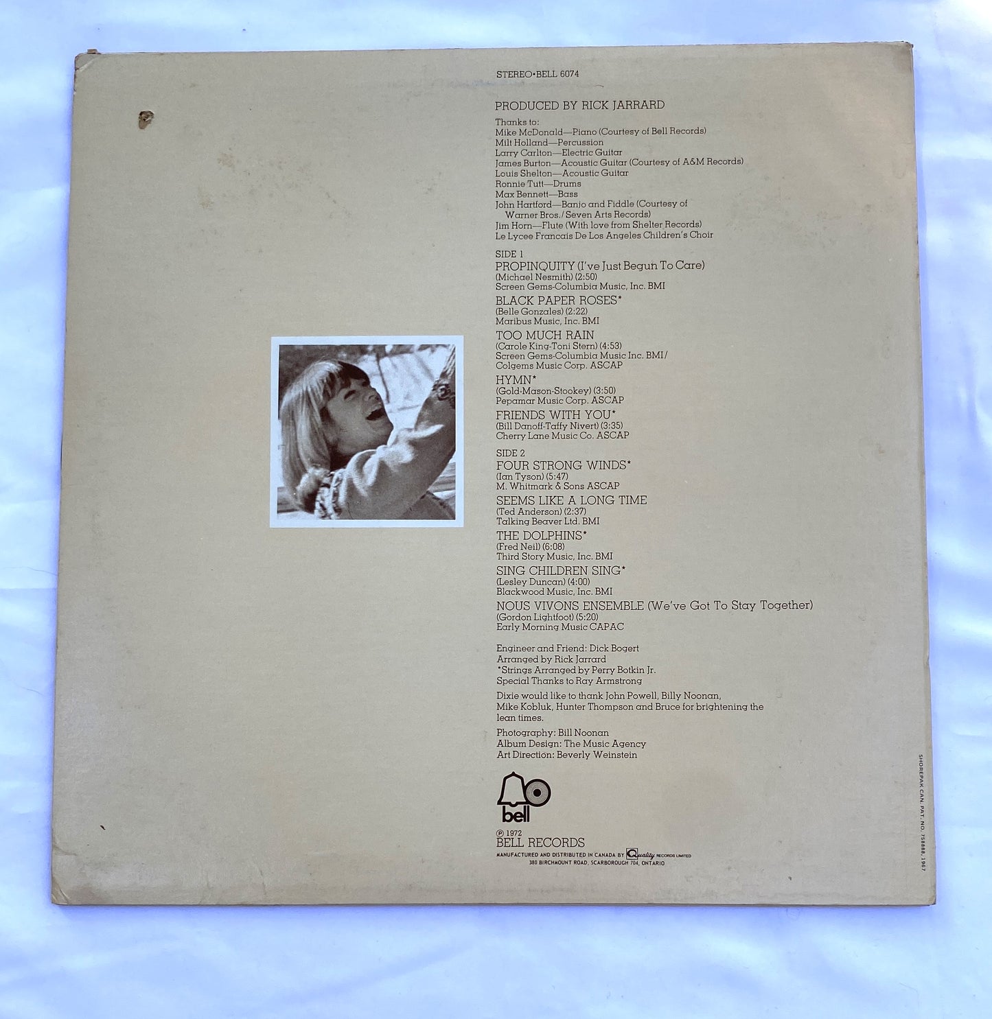 Dixie Lee Innes of the Original Caste 1972 Vinyl LP