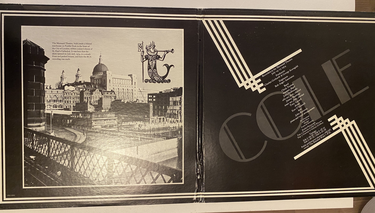 Mermaid Theatre's Festival Production of Cole 1974 Vinyl Double LP