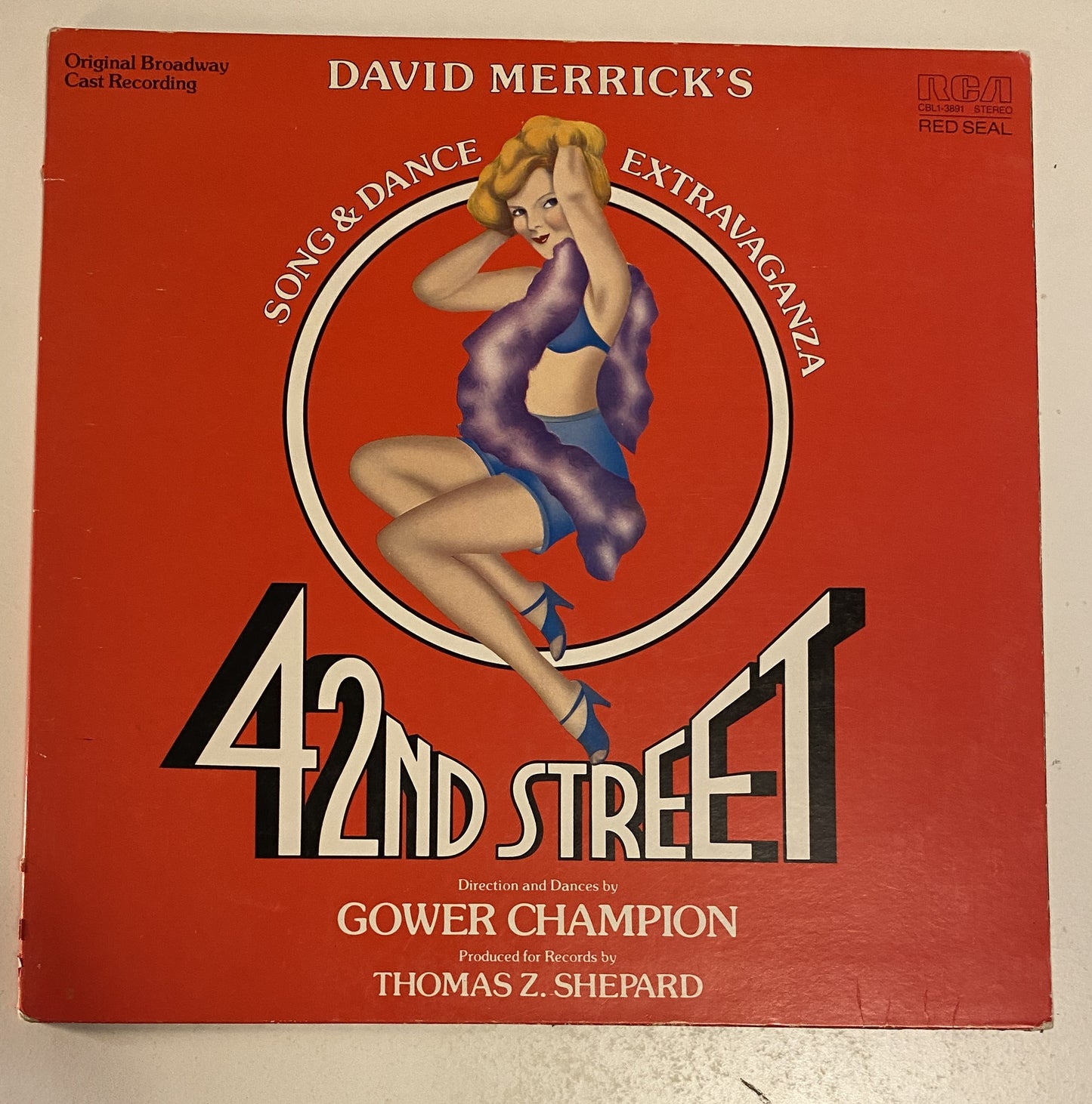 42nd Street Song & Dance Extravaganza 1980 Vinyl LP