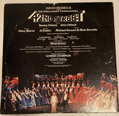 42nd Street Song & Dance Extravaganza 1980 Vinyl LP