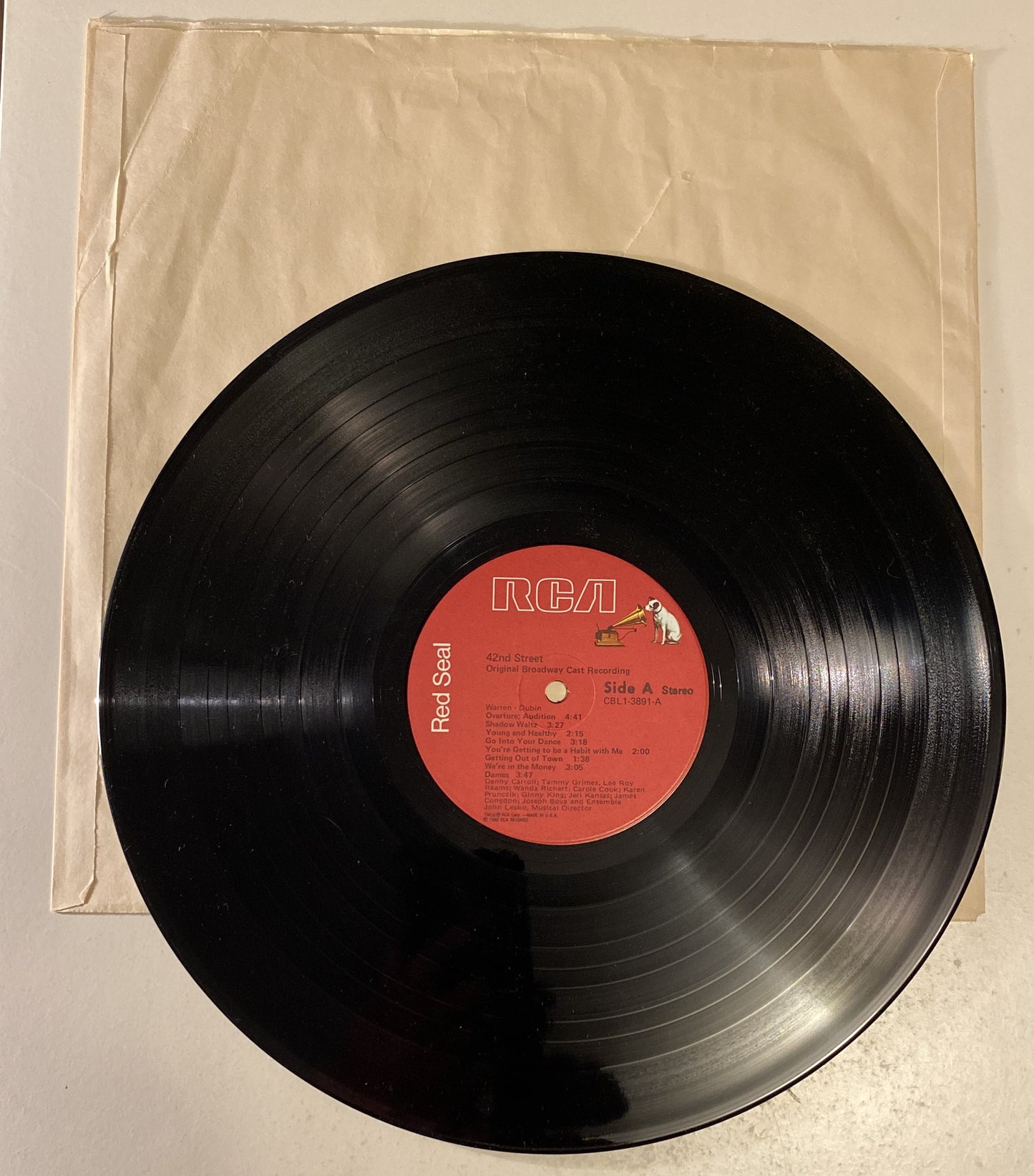 42nd Street Song & Dance Extravaganza 1980 Vinyl LP