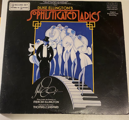 Duke Ellington's Sophisticated Ladies Original Broadway Cast 1981 Vinyl LP
