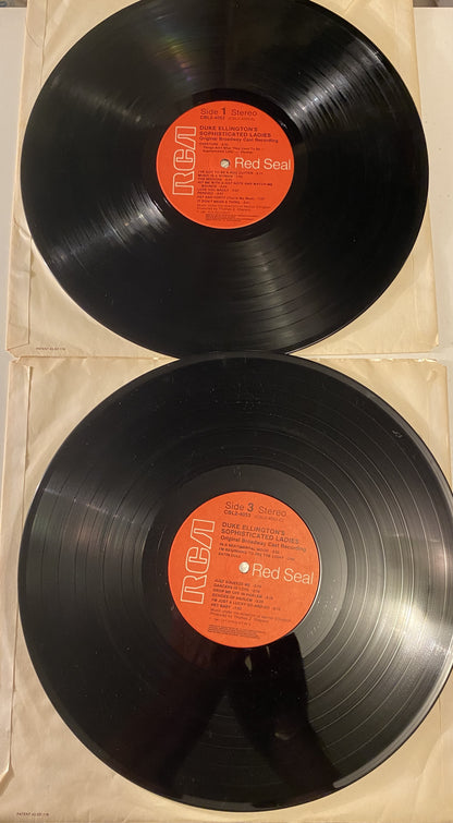 Duke Ellington's Sophisticated Ladies Original Broadway Cast 1981 Vinyl LP
