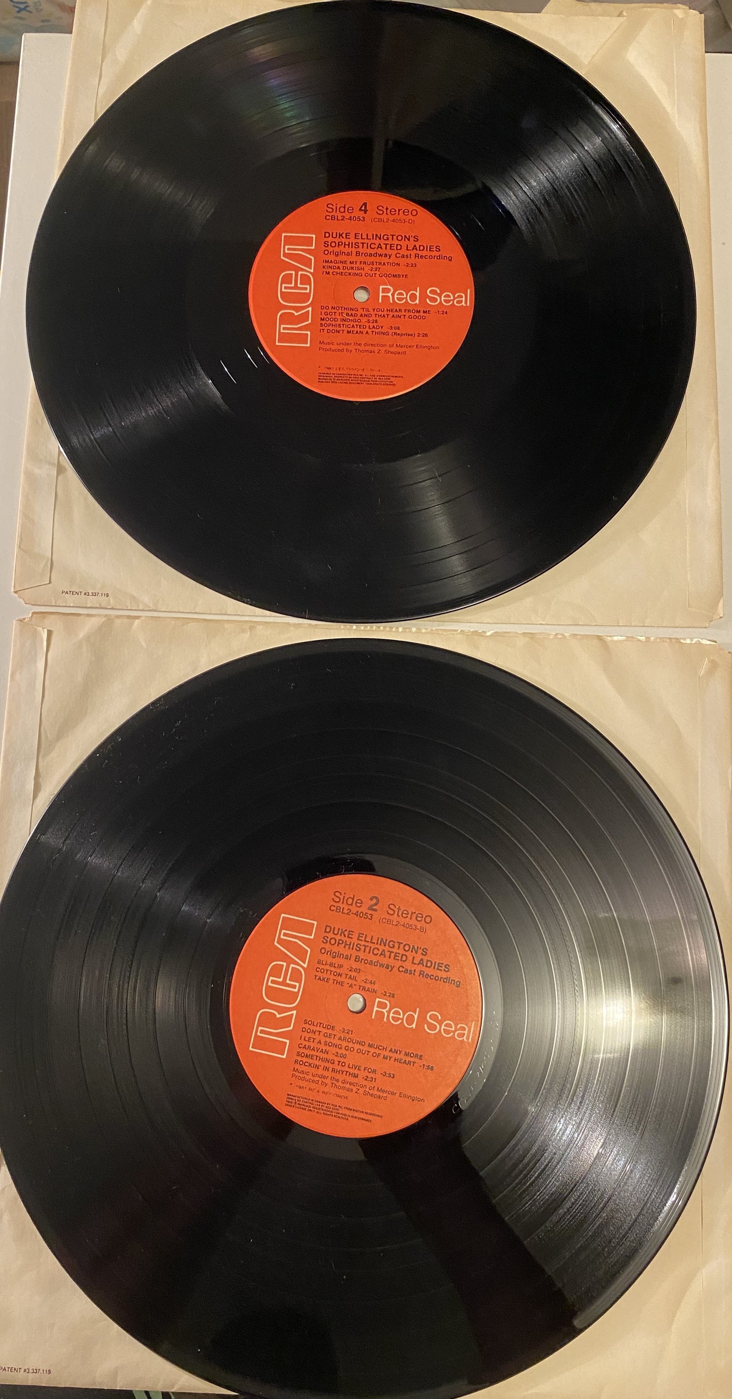 Duke Ellington's Sophisticated Ladies Original Broadway Cast 1981 Vinyl LP