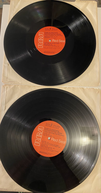Duke Ellington's Sophisticated Ladies Original Broadway Cast 1981 Vinyl LP