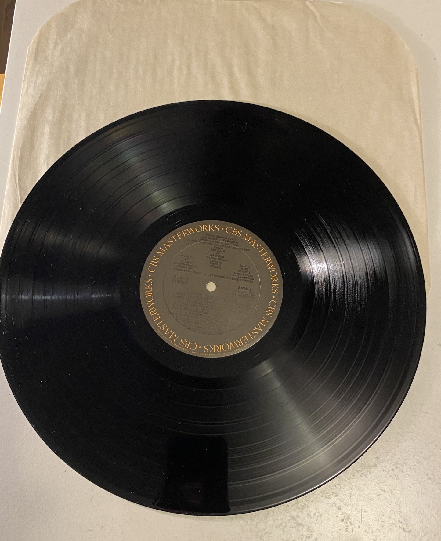 Jim Dale in Barnum - Original Broadway Cast 1980 Vinyl LP
