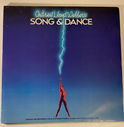 Andrew Lloyd Webber's Song &amp; Dance Original Cast Recording 1982 Vinyl LP