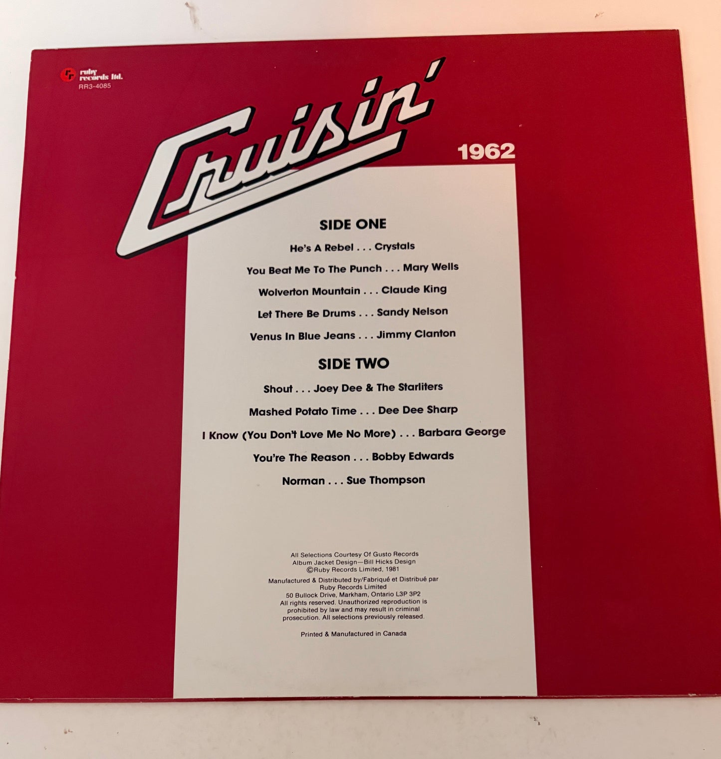 Cruisin' 1966 Vinyl LP