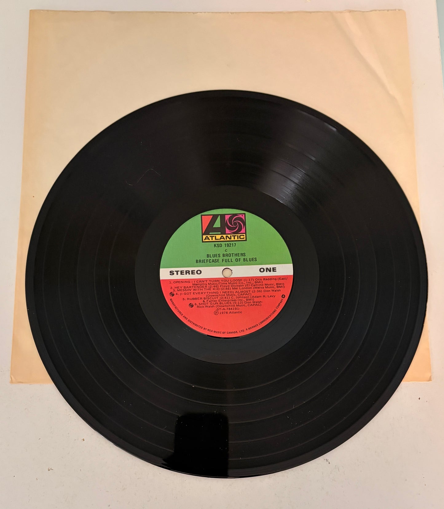 Blues Brothers Briefcase Full of Blues 1978 Vinyl LP