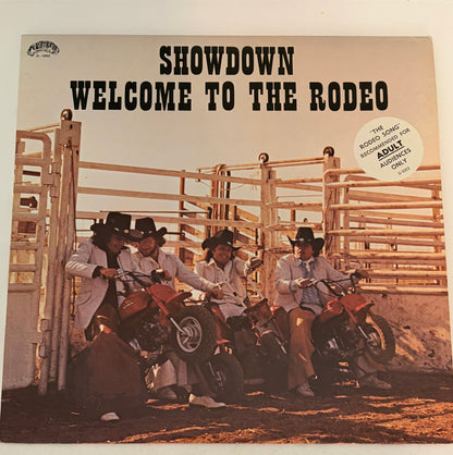 Showdown - Welcome to the Rodeo "The Rodeo Song" 1980 Vinyl LP