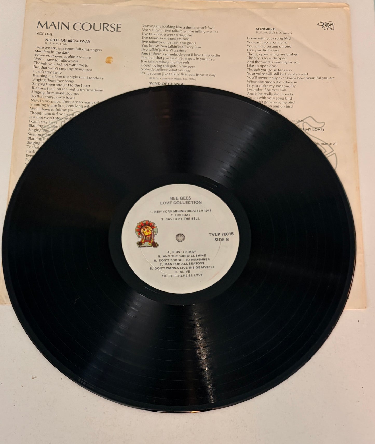 The Bee Gees Love Collection 1975 Vinyl LP
