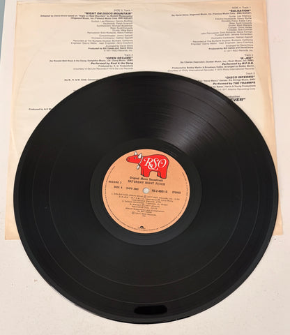 Saturday Night Fever 1977 John Travolta Vinyl LP