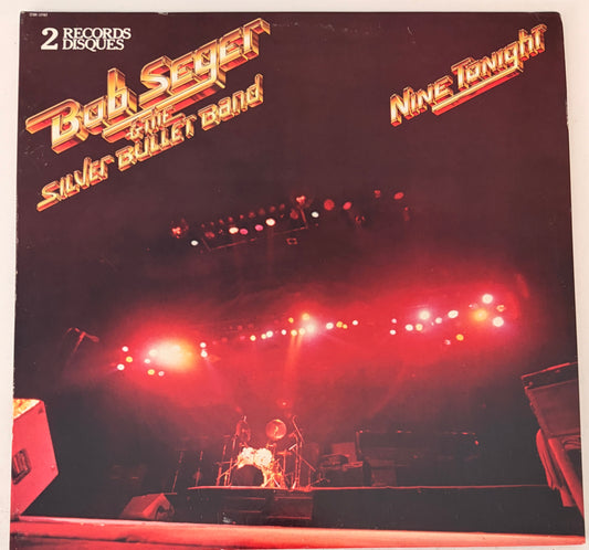 Bob Seger & the Silver Bullet Band - Nine Tonight 1981 Double Vinyl LP
