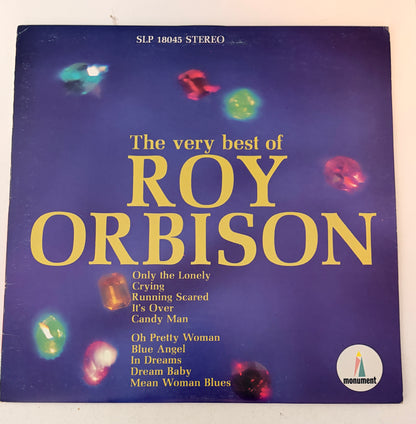 The Very Best of Roy Orbison 1972 Vinyl LP
