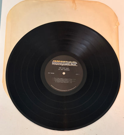 The Very Best of Roy Orbison 1972 Vinyl LP
