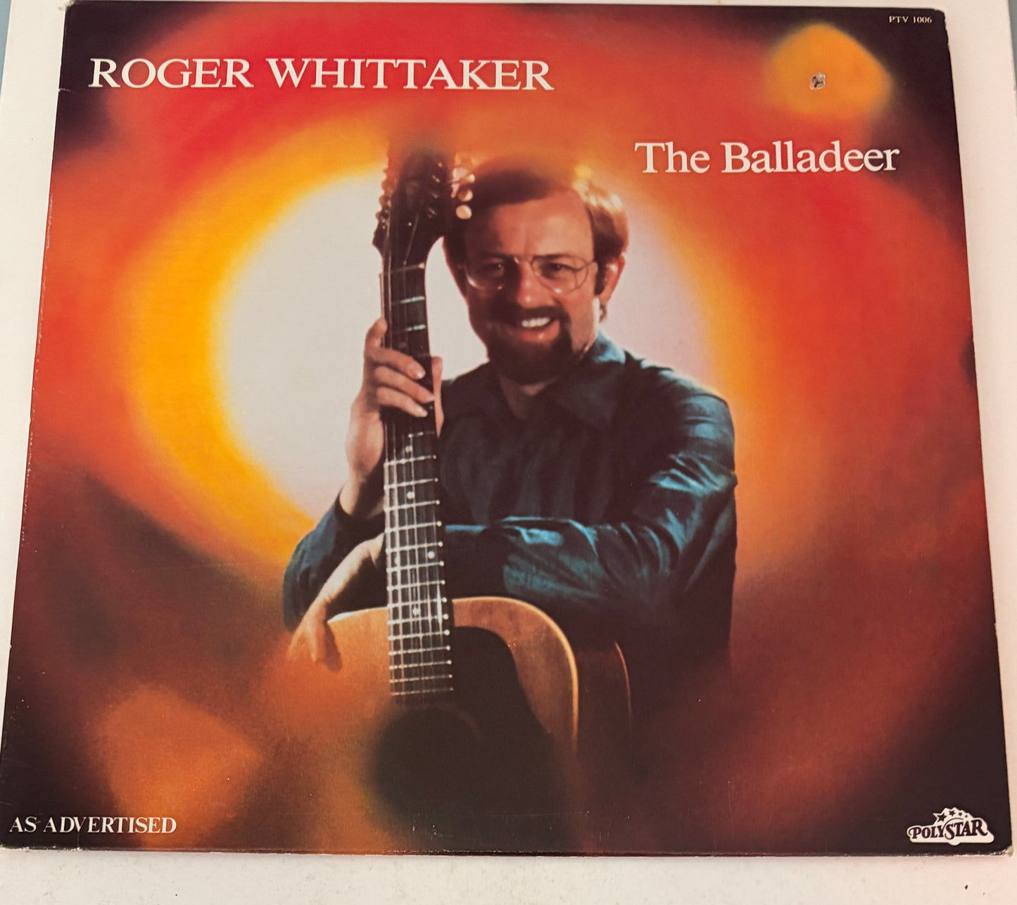 Roger Whittaker The Balladeer 1980 Vinyl LP