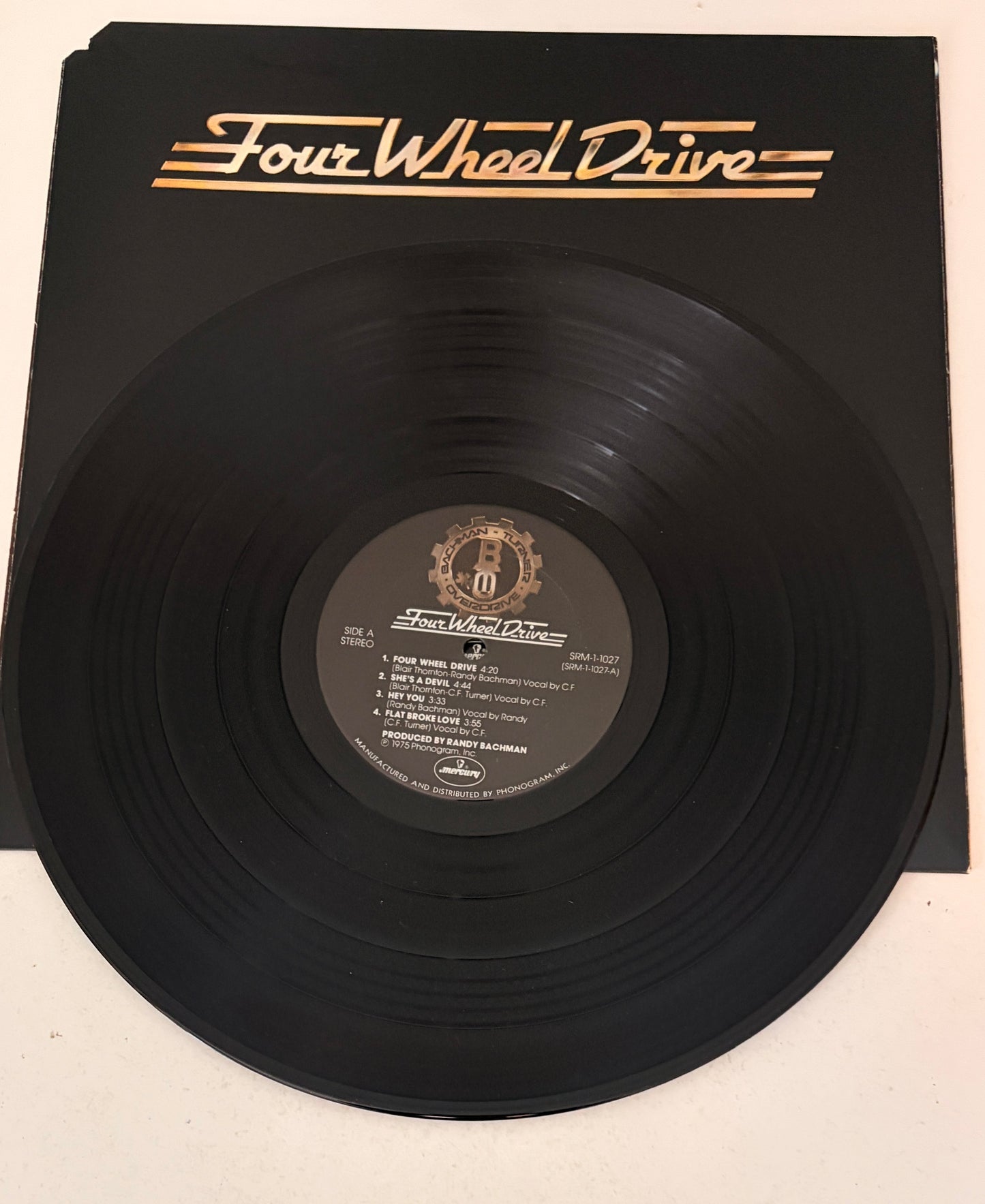 Bachman Turner Overdrive (BTO) Four Wheel Drive 1975 Vinyl LP