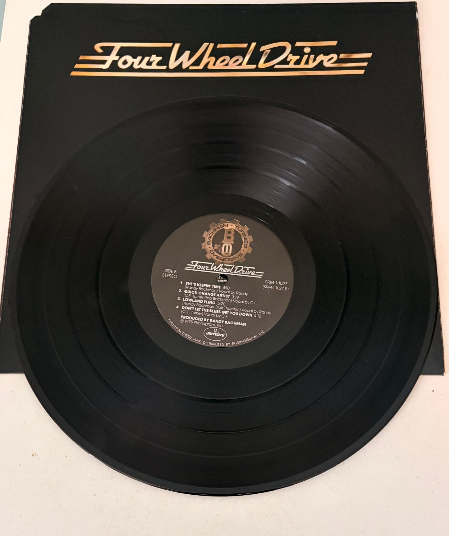 Bachman Turner Overdrive (BTO) Four Wheel Drive 1975 Vinyl LP
