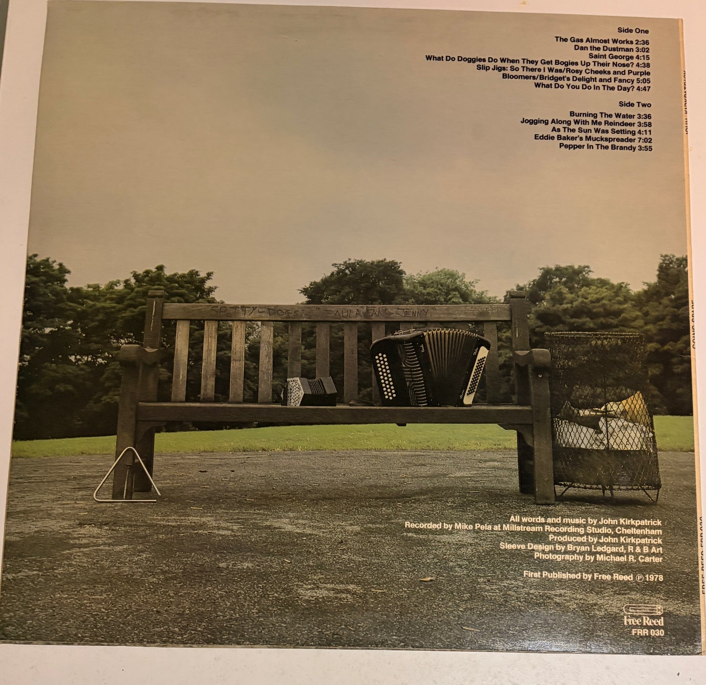John Kirkpatrick – Going Spare 1975 Vinyl LP
