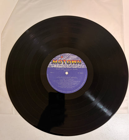 25 #1 Hits From 25 Years Motown 1983 Vinyl Double LP