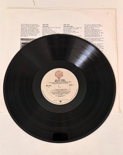 Michael Franks - One Bad Habit 1980 Vinyl LP