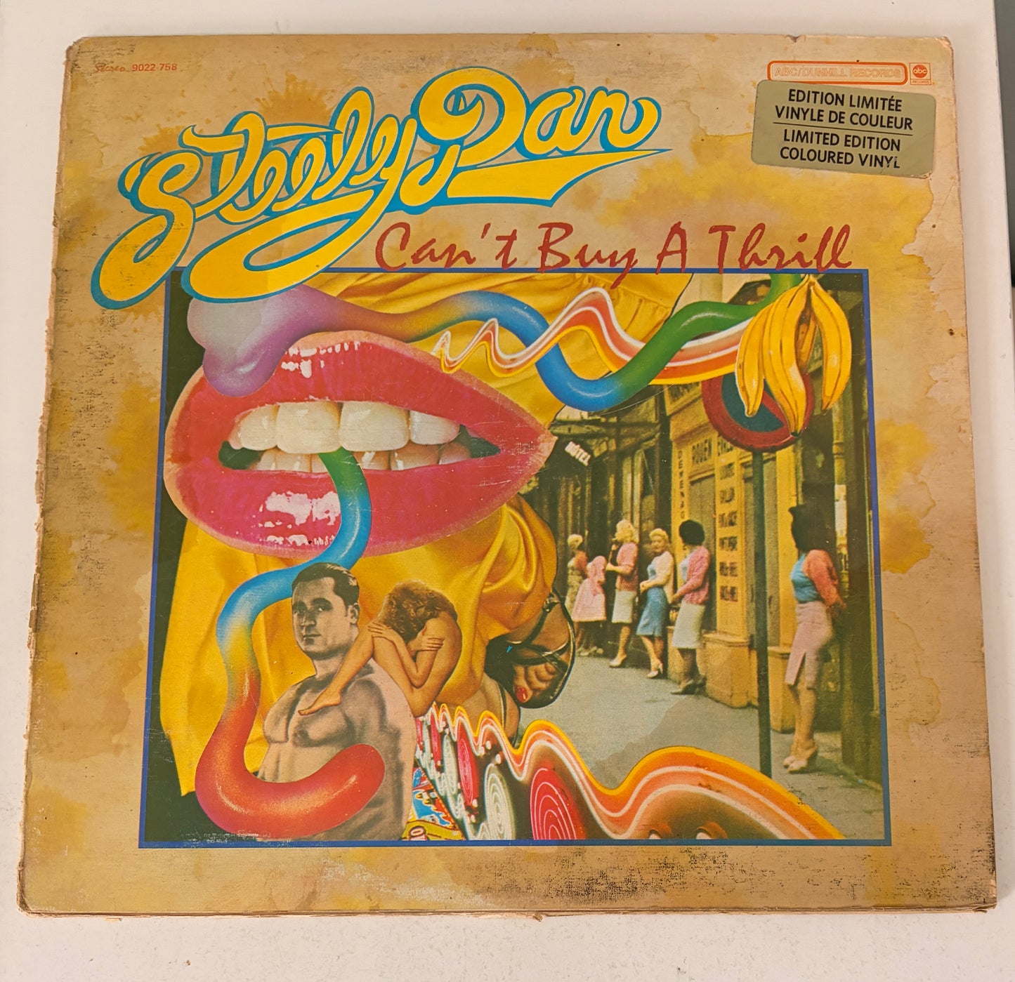 Steely Dan - Can't Buy a Thrill 1978 Translucent Yellow Vinyl LP Record