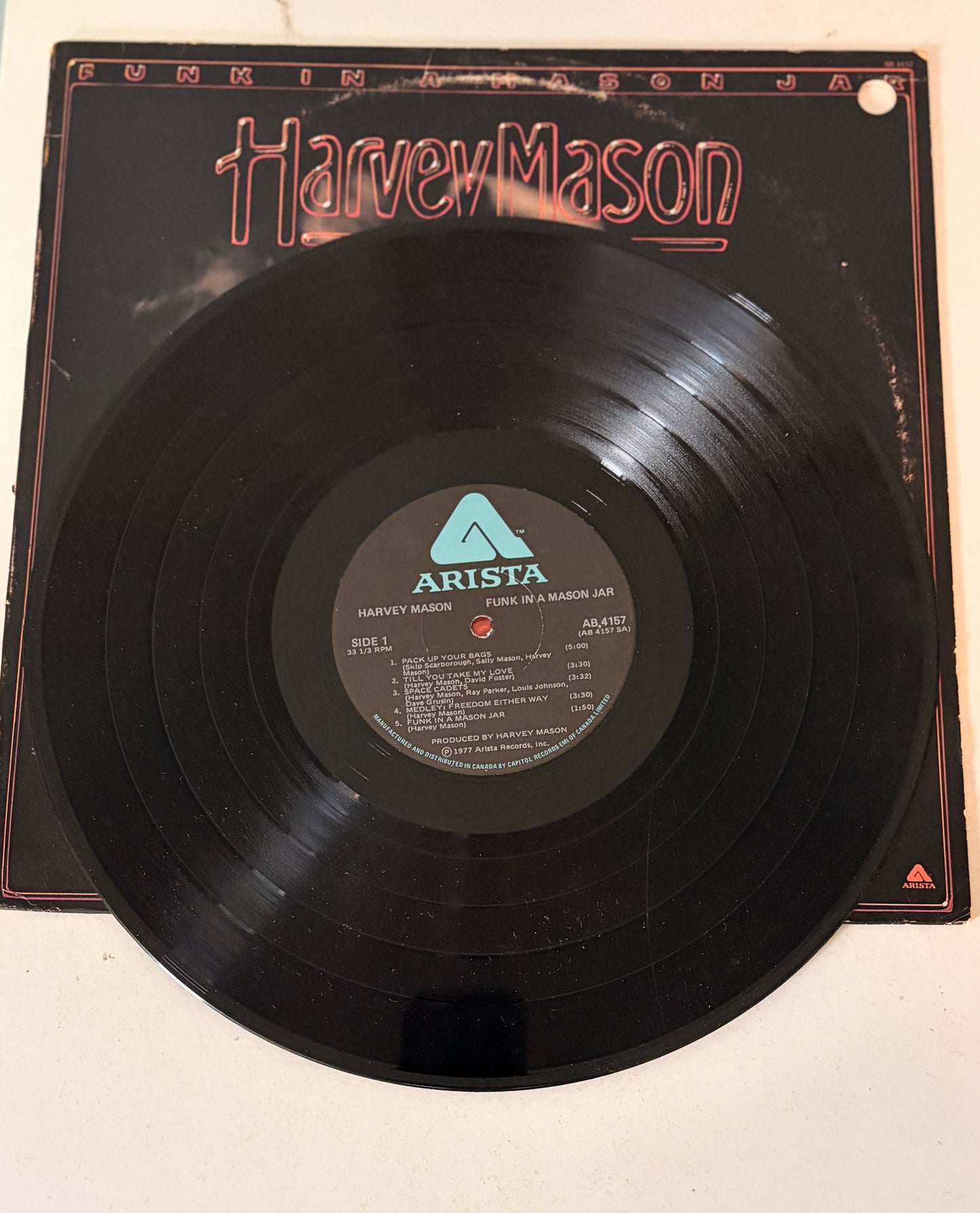 Harvey Mason - Funk in a Mason Jar 1977 Vinyl LP