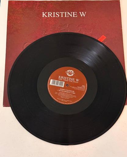 Kristine W Feel What You Want - (Remixes) 1994 Vinyl
