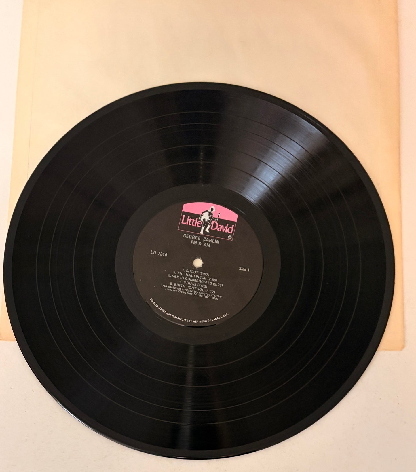 George Carlin - FM & AM 1972 Vinyl LP