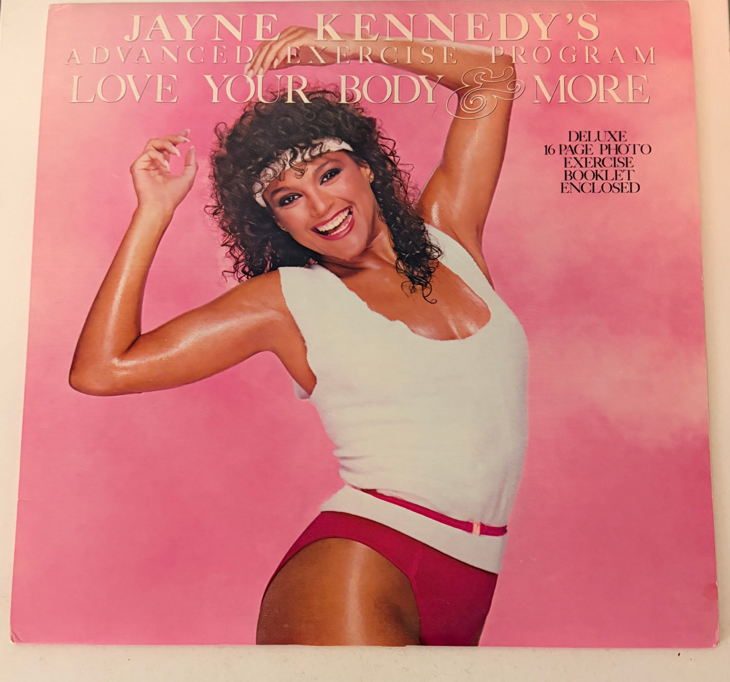 Jayne Kennedy Love Your Body & More w/Booklet 1983 Vinyl LP