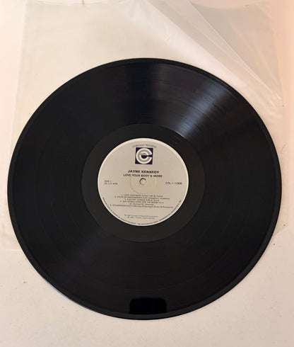 Jayne Kennedy Love Your Body & More w/Booklet 1983 Vinyl LP
