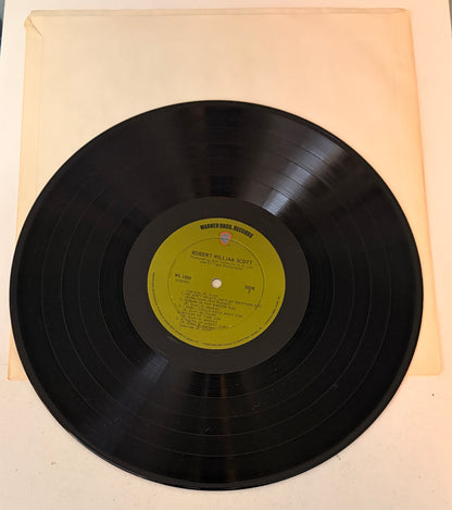 Robert William Scott 1970 Vinyl LP