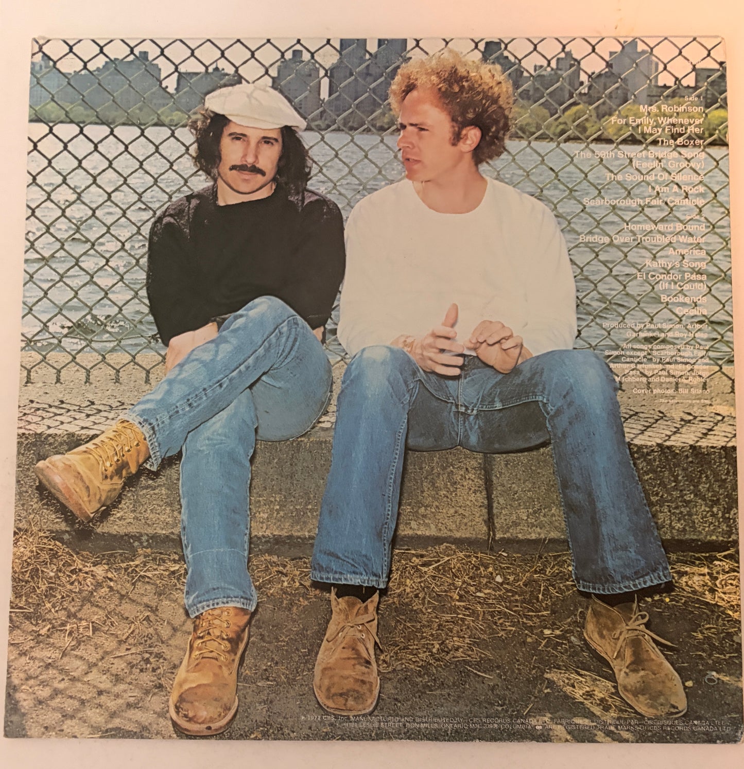 Simon and Garfunklel Greatest Hits 1972 Vinyl LP