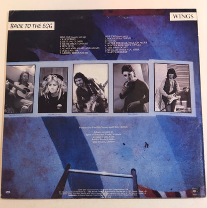 Wings - Back to the Egg 1979 Vinyl LP