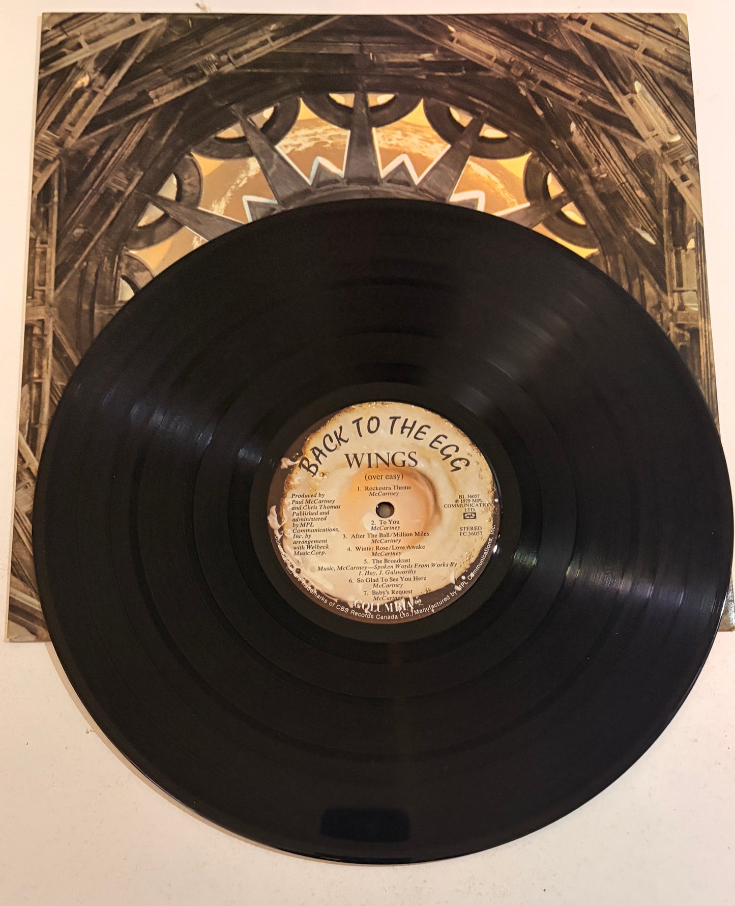 Wings - Back to the Egg 1979 Vinyl LP
