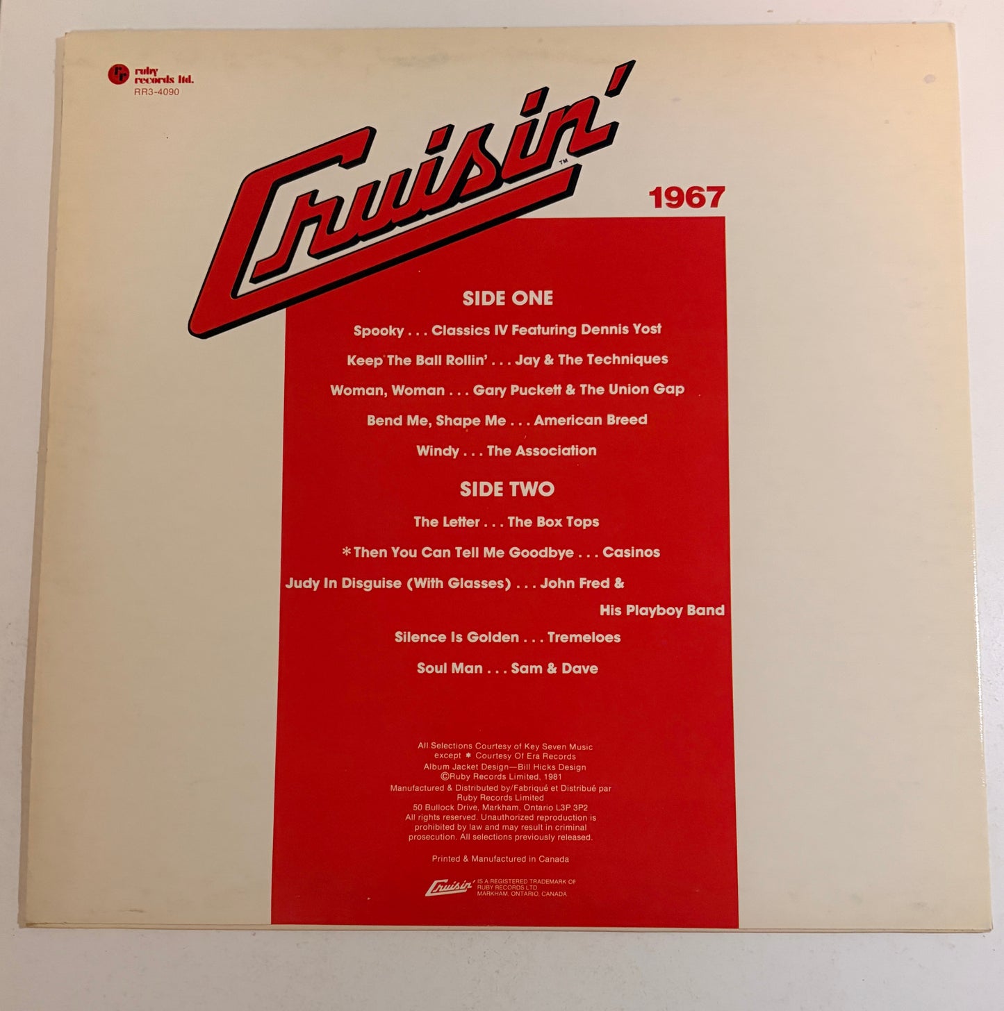 Cruisin 1967 Vinyl (1981)