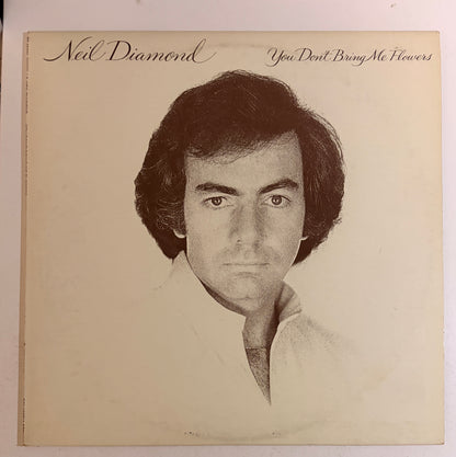 Neil Diamond You Don't Bring Me Flowers 1978 Vinyl LP