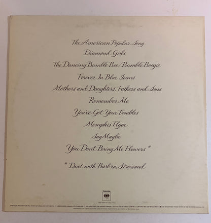 Neil Diamond You Don't Bring Me Flowers 1978 Vinyl LP
